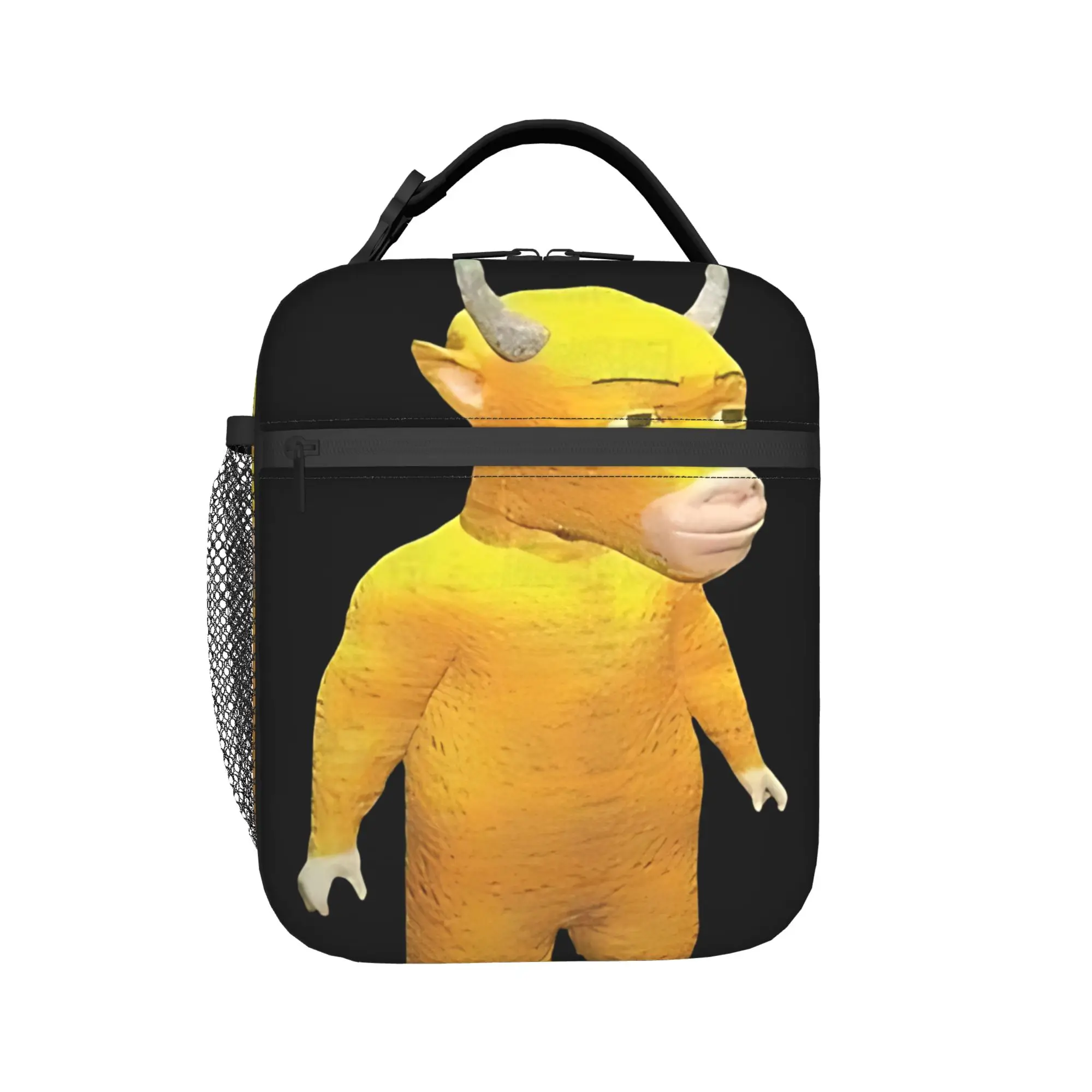 Niu Lai Mother Cow Cut-out  Insulated Lunch Bag Thermal Bag Meal Container  Tote Lunch Box Food Bag College  Outdoor