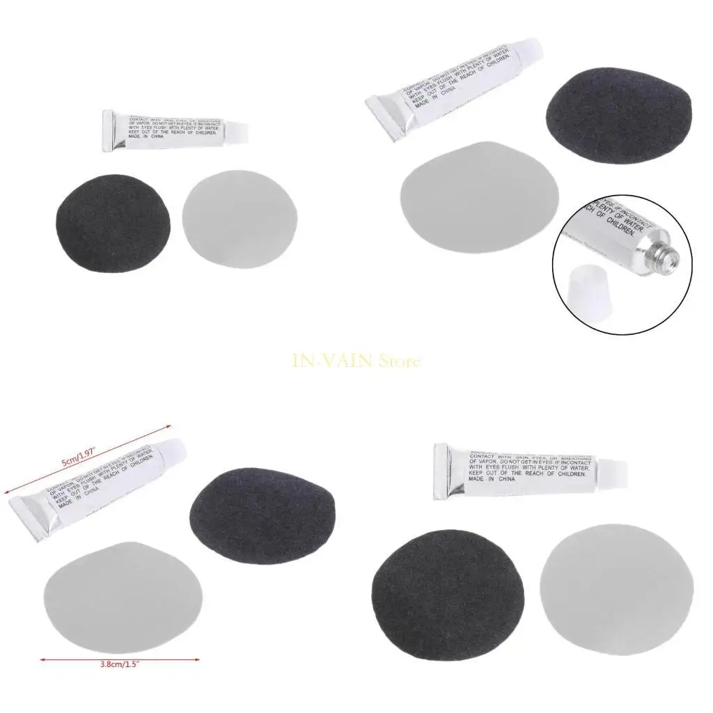 M5TC 1pcs PVC Inflating Air Bed Boat Sofa Repair Patches for Air Mattress