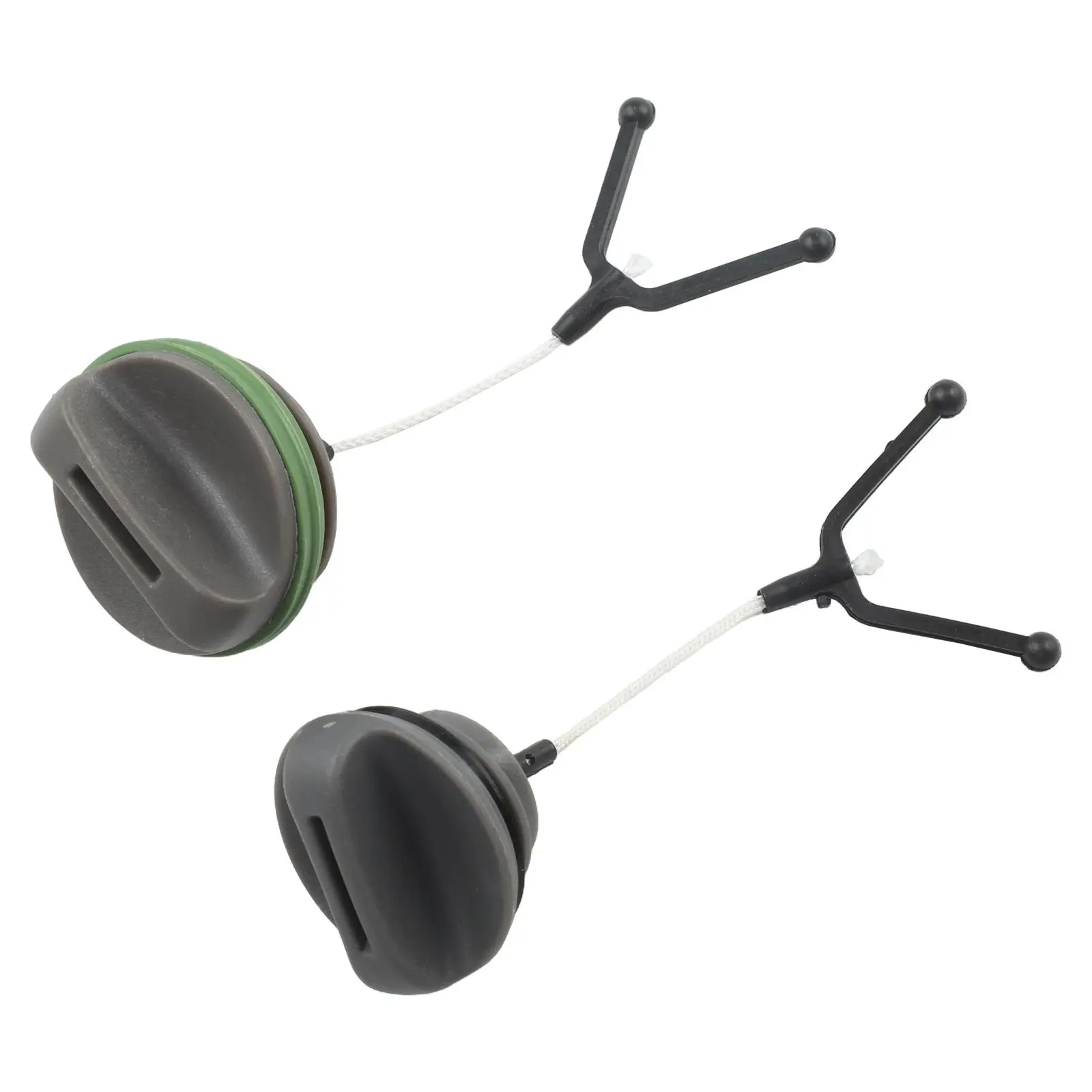 High Quality Portable Oil Fuel Cap Black Cover Replacement Set 2pcs 350 345 340 346 353 362 365 371 5372815-02