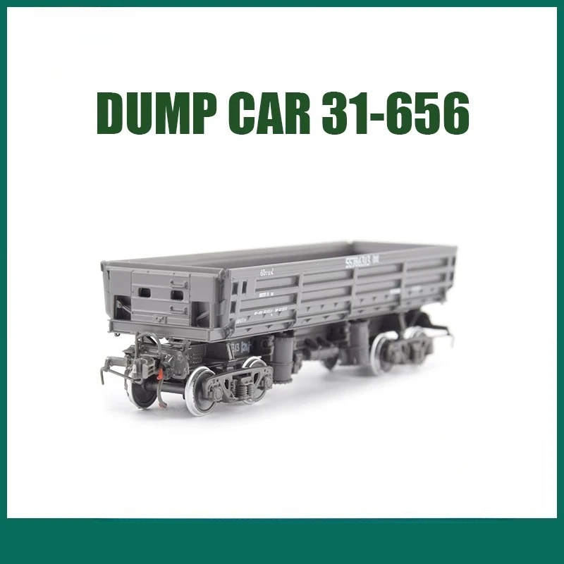 HO Typ 1/87 Zugmodell 31-656 Gießkipper Eisenbahn-Frachtwagen Altmodischer Eisenbahn-Kipper SJLKN006 Statisches Modell Erwachsenen-Spielzeug Geschenk