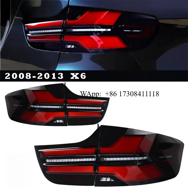 

Veidt Suitable for 08-14 X6 Tail Light Assembly E71 Modified New LED Flowing Rear Tail Light Flowing Turn Signal