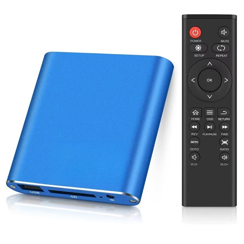Mini 2K 4k full high definition ultra high definition digital media box player, compatible with MKV/RM