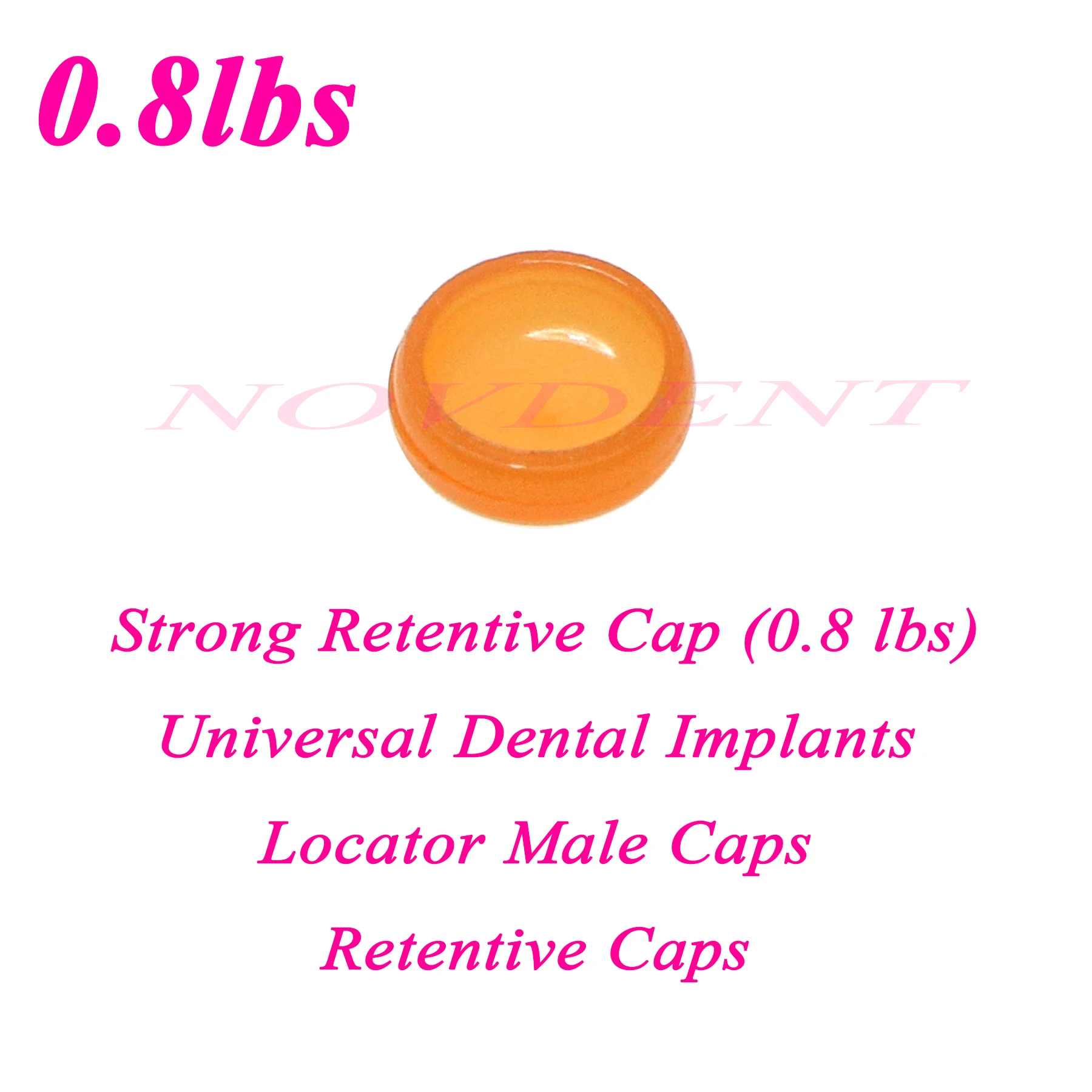 Dental Strong Retentive Caps Laboratory Overdenture Attachment Abutments Metal Housing Core Tools Replacement Caps