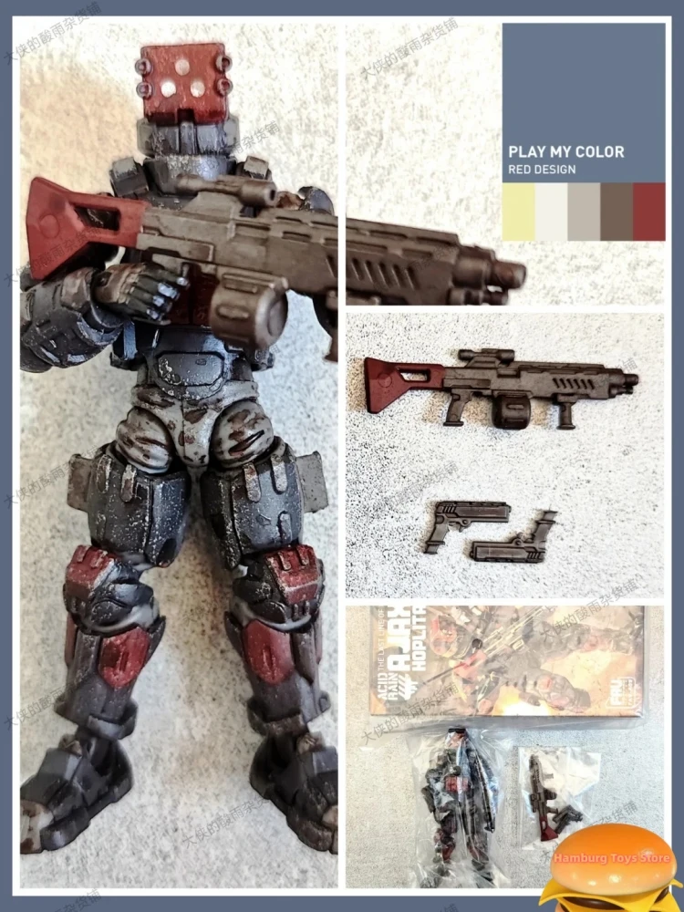 Acid Rain War 1/18 Soldier FAV-A09 FAV-A16 Sand Fox Sniper FAV-A37 Corsac Trooper Full Set 3,75-calowa figurka akcji Doll