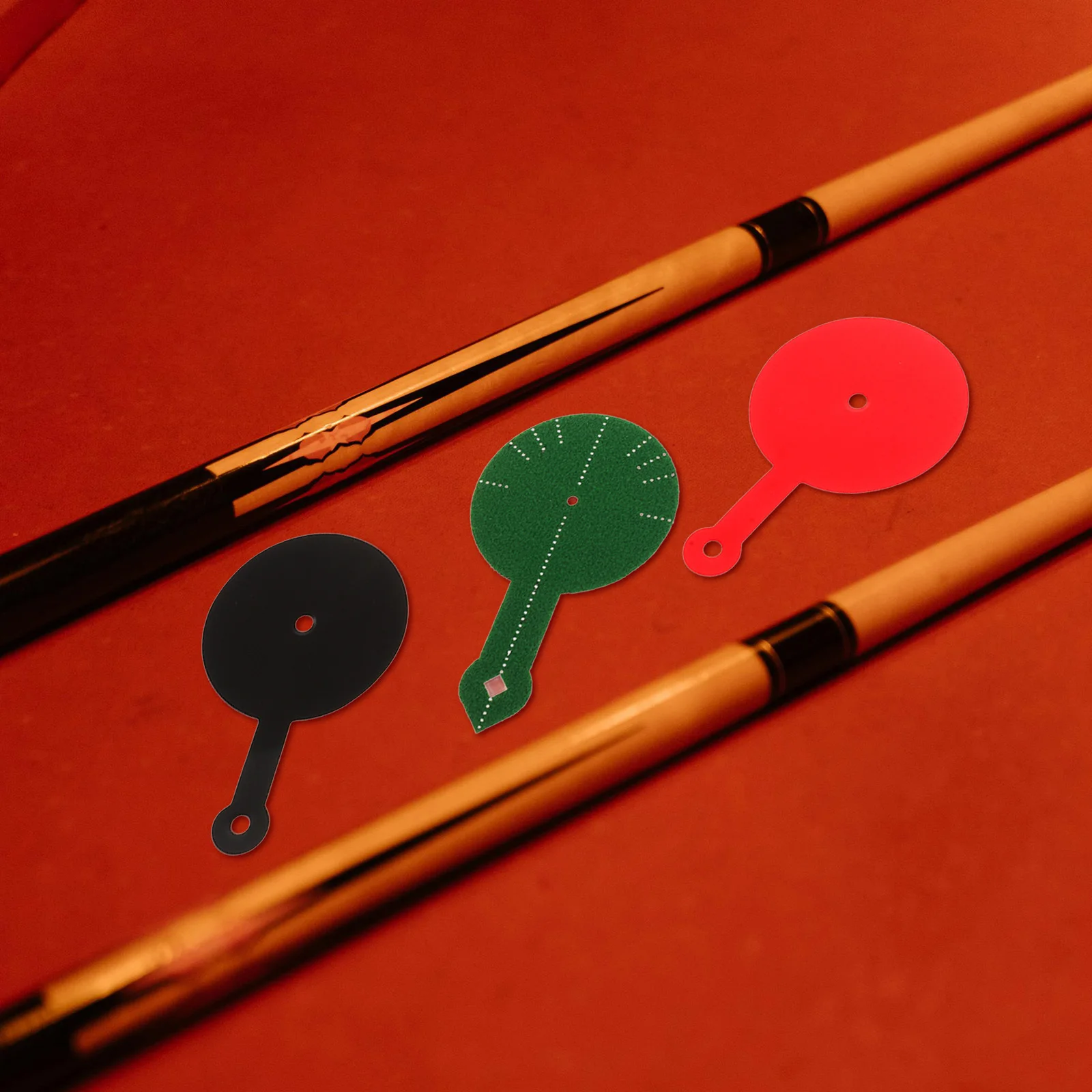 

3Pcs Billiard Aiming Practice Tool Long-Lasting Training Pad for Accurate and Control Billiard Aim Trainer