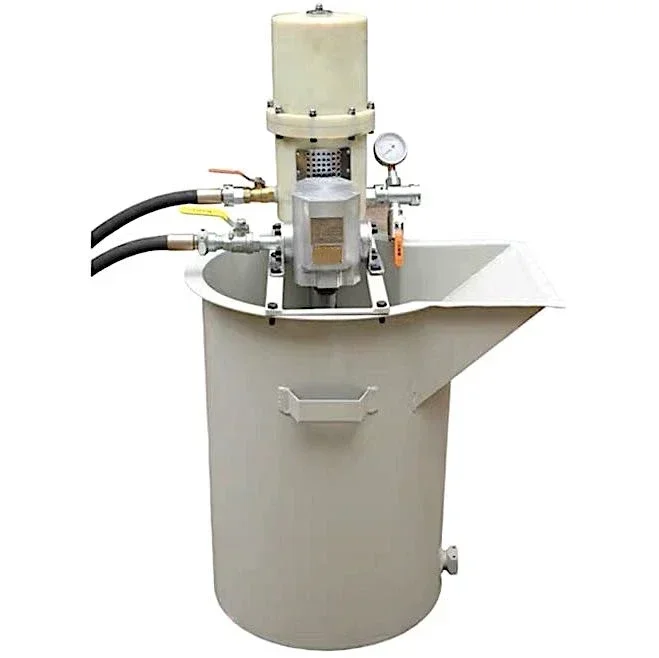 Pneumatic Cement Grout Mixer Pump - Mixer Grouting compact solution for continuous spraying of grout pumping