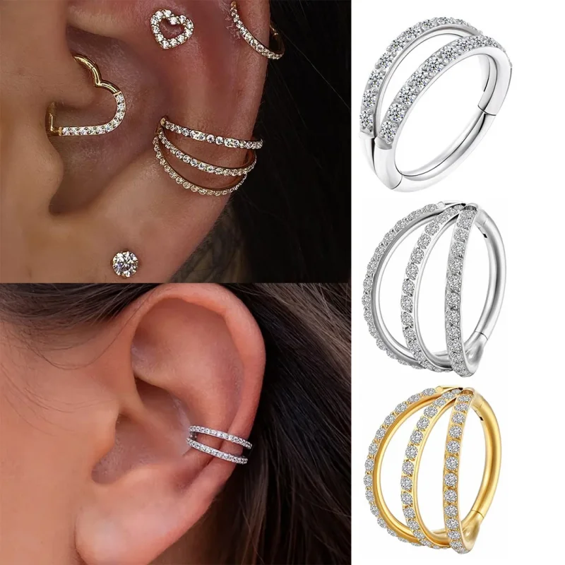 piercings na orelha