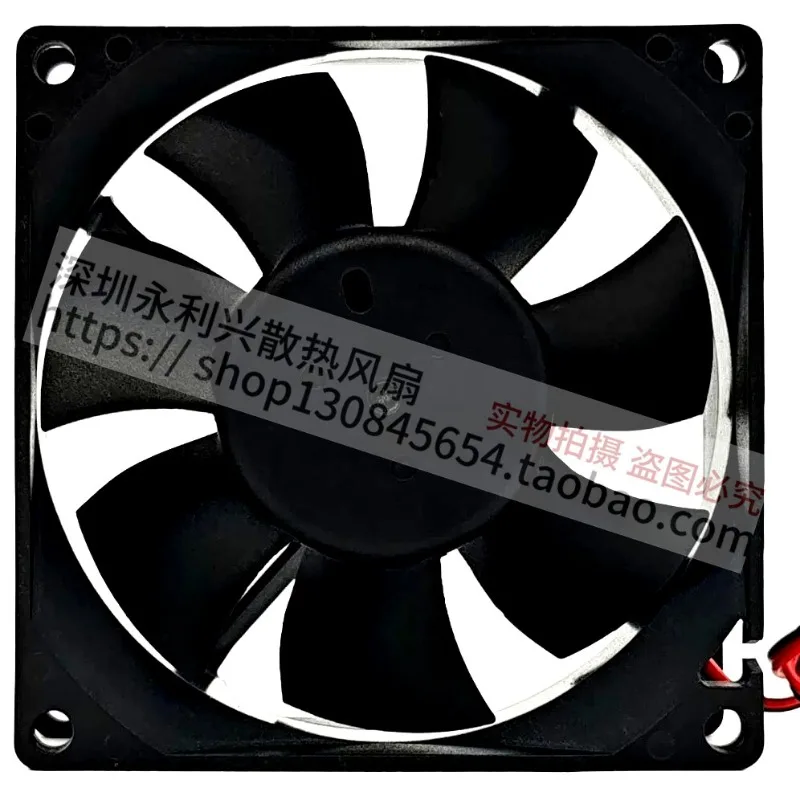 80mm DC 24V Brushless Cooling Fan High Speed Efficient Heat Dissipation Fan with 80x80x25mm Size for Inverters Industrial Equipm
