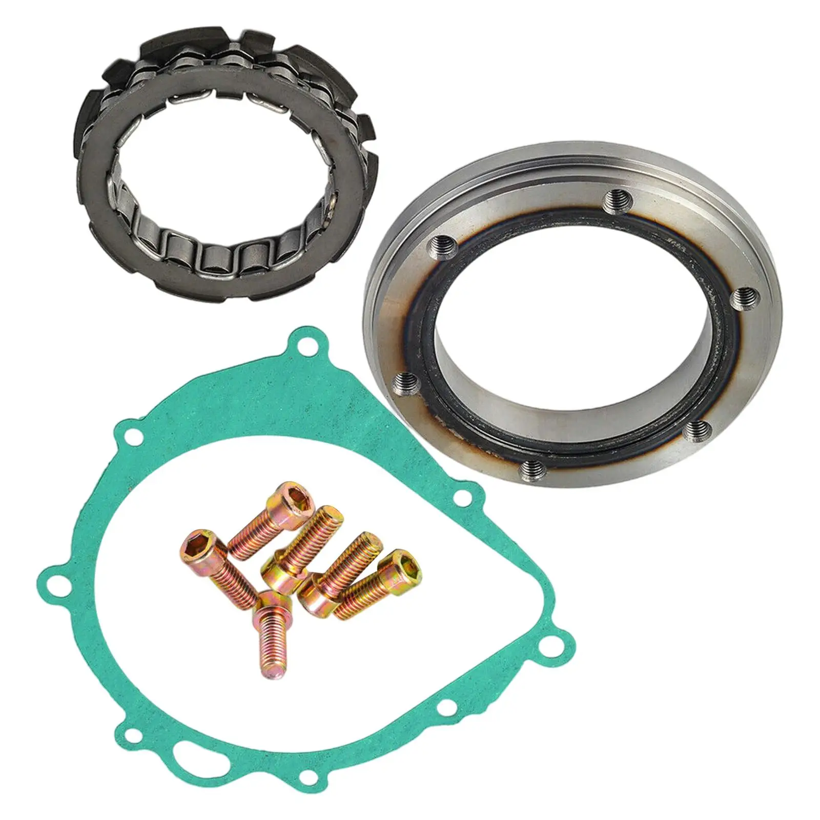 Starter Clutch and Gasket Bolts Replacement fits for Suzuki LT-Z400Z 03-14