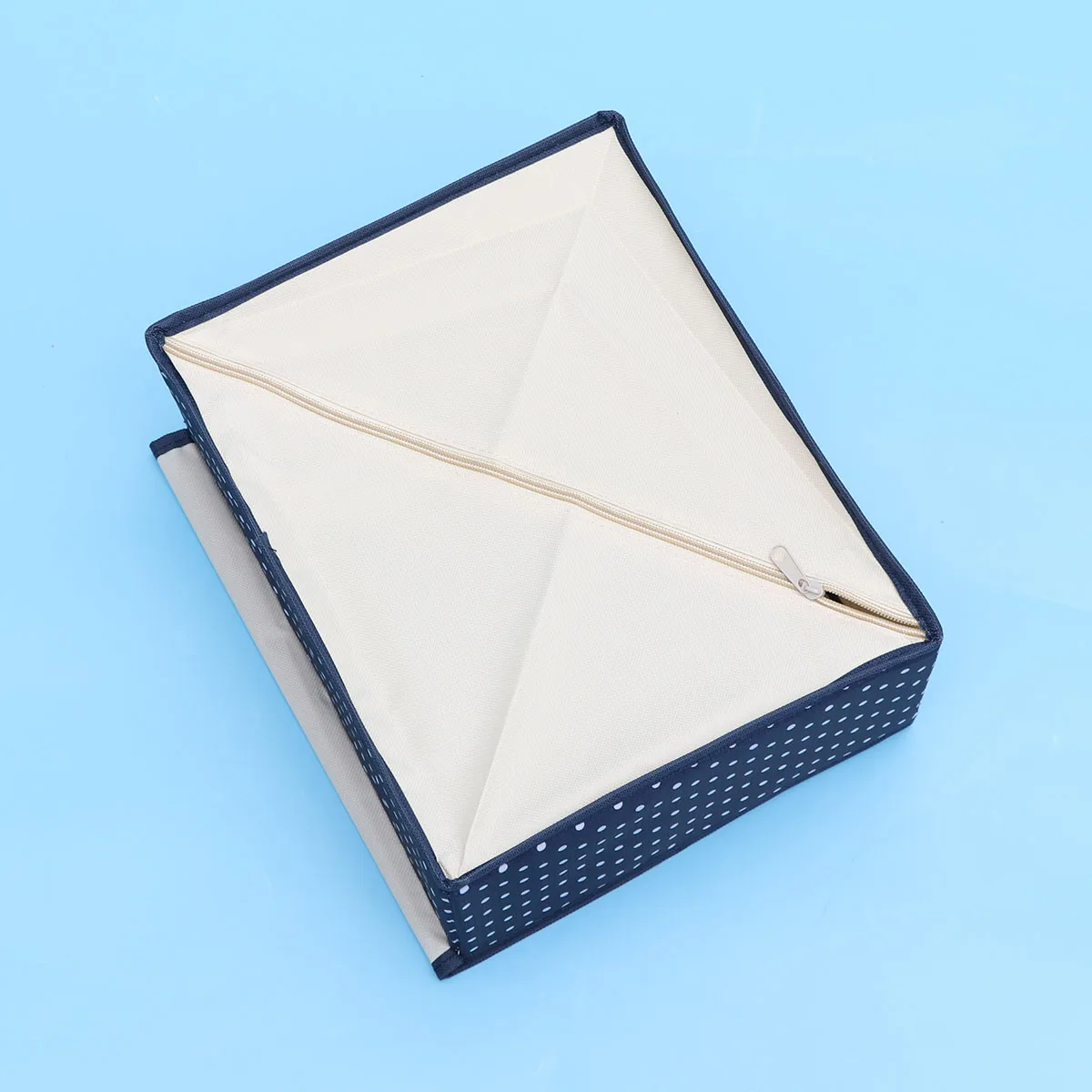 

Foldable 13 Grid Waterproof Underwear Storage Box Oxford Cloth Closet Organizer Drawer Divider for Socks Bras Neckties Scarves