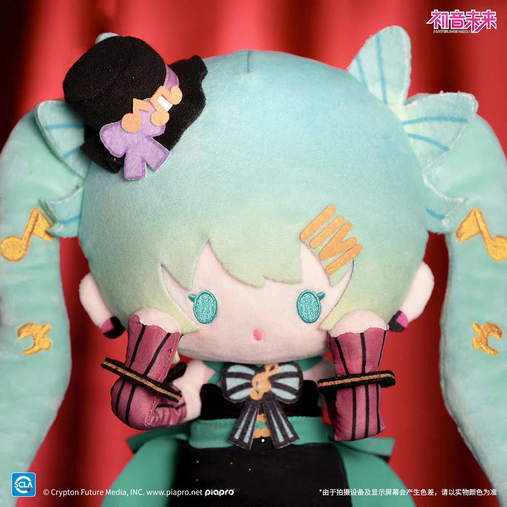 In Stock Original Hatsune Miku Anime Peripherals Doll 30CM Plush Doll Cartoon Cute Doll Decoration Children's Birthday Gift ﻿
