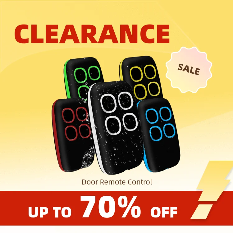 Clearance_Universal باب المرآب ناسخ ريموت كنترول 280 ميجا هرتز-868 ميجا هرتز متعدد التردد رمز المنتزع استنساخ 433 ميجا هرتز رمز ثابت جات