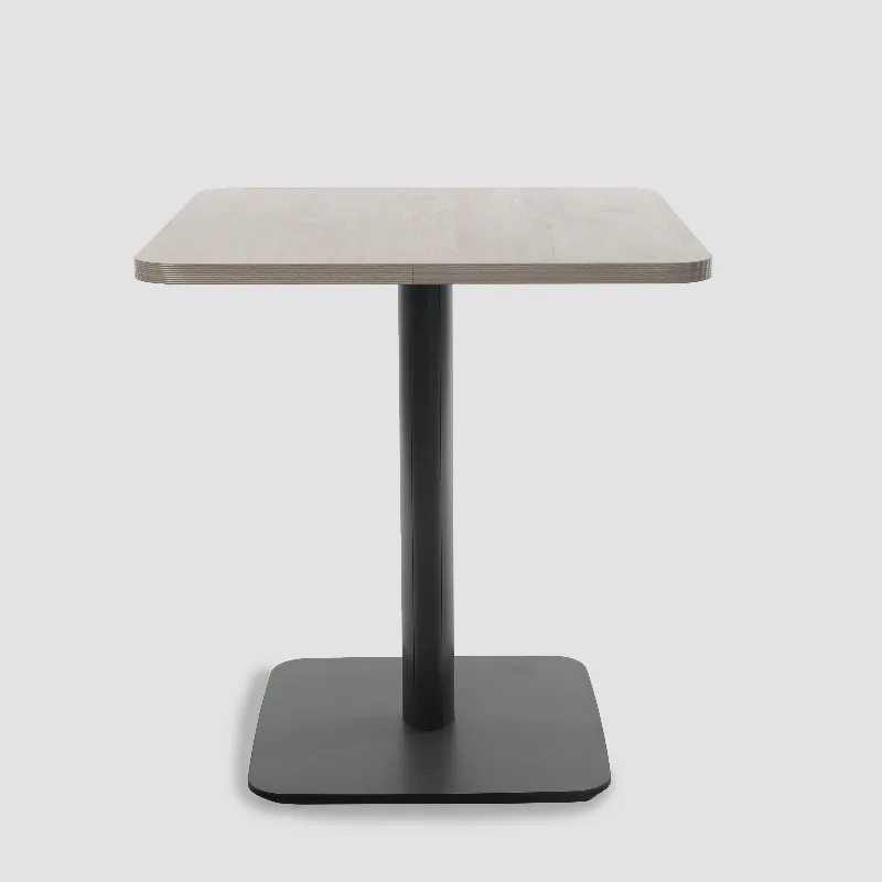 Hot Sale Modern Eco-Friendly Durable Metal Commercial Cafe Restaurant Hotel Mall Dining Table and Chair Set