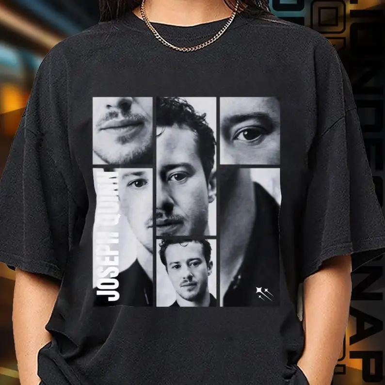 Limited Edition Joseph Quinn T-shirt, Sweatshirt and Hoodie, Exclusive Fan Merch for Women and Men, Mother's Day Gift