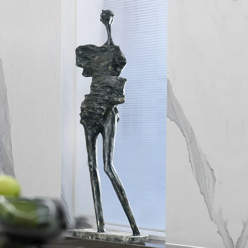 TAO Figure sculpture hotel lobby store welcome large floor decoration creative ornament