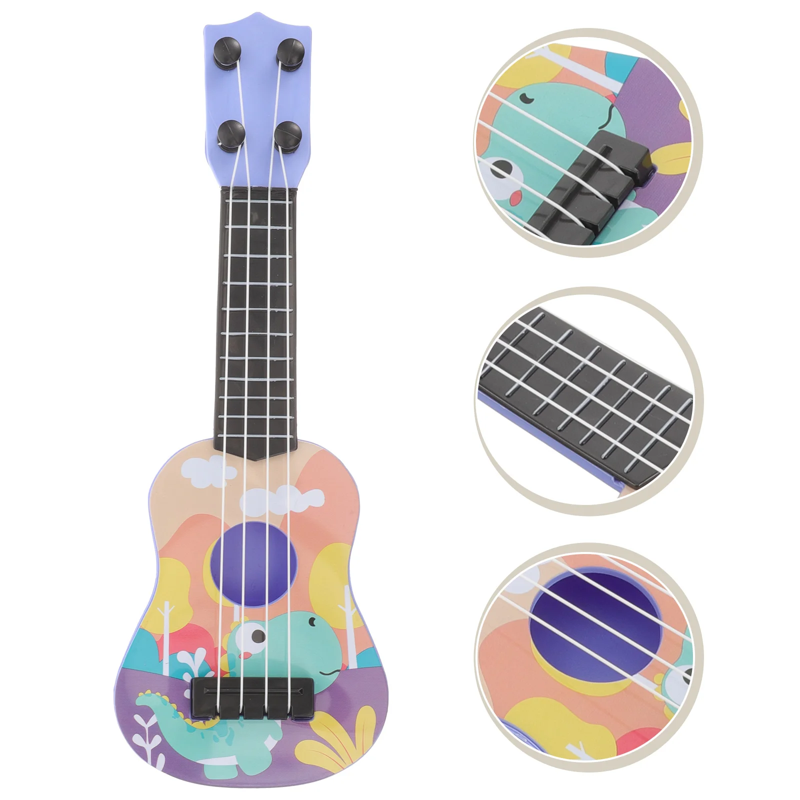 Simulación de ukelele, juguete educativo temprano, juguetes para niños pequeños, guitarra para principiantes, Mini juguete de animales