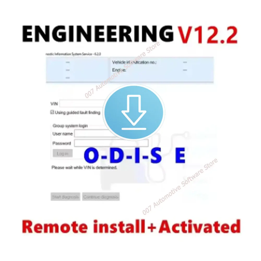 2025 Odis Engineering ECU Firmware Flash Data Files V.W A.U.D.I für S.E.A.T S.K.O.D.A + Odis-E V12.2.0 Software