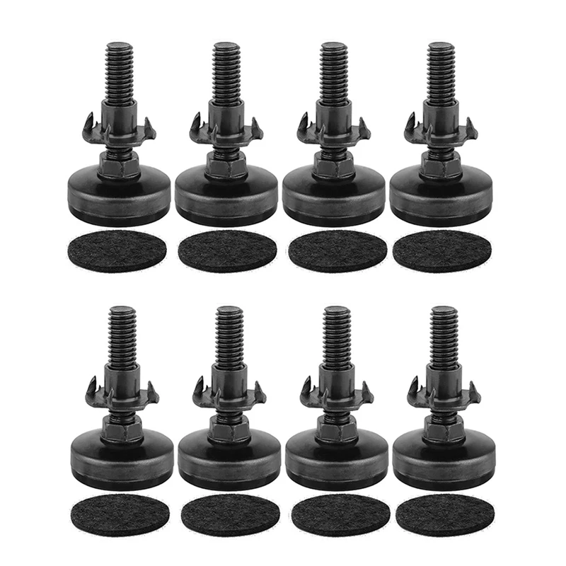 

16Pcs Furniture Levelers Heavy Duty Furniture Leveling Feet Adjustable Leg Levelers For Cabinets Tables Chairs Raiser