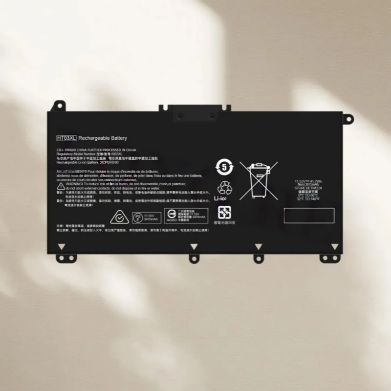 Ht03xl 3615mAh Notebook Battery for HP Tpn-q207 Q208 Q209 Q210 Q221 Q222 High Quality Environmental Protection Lithium Battery