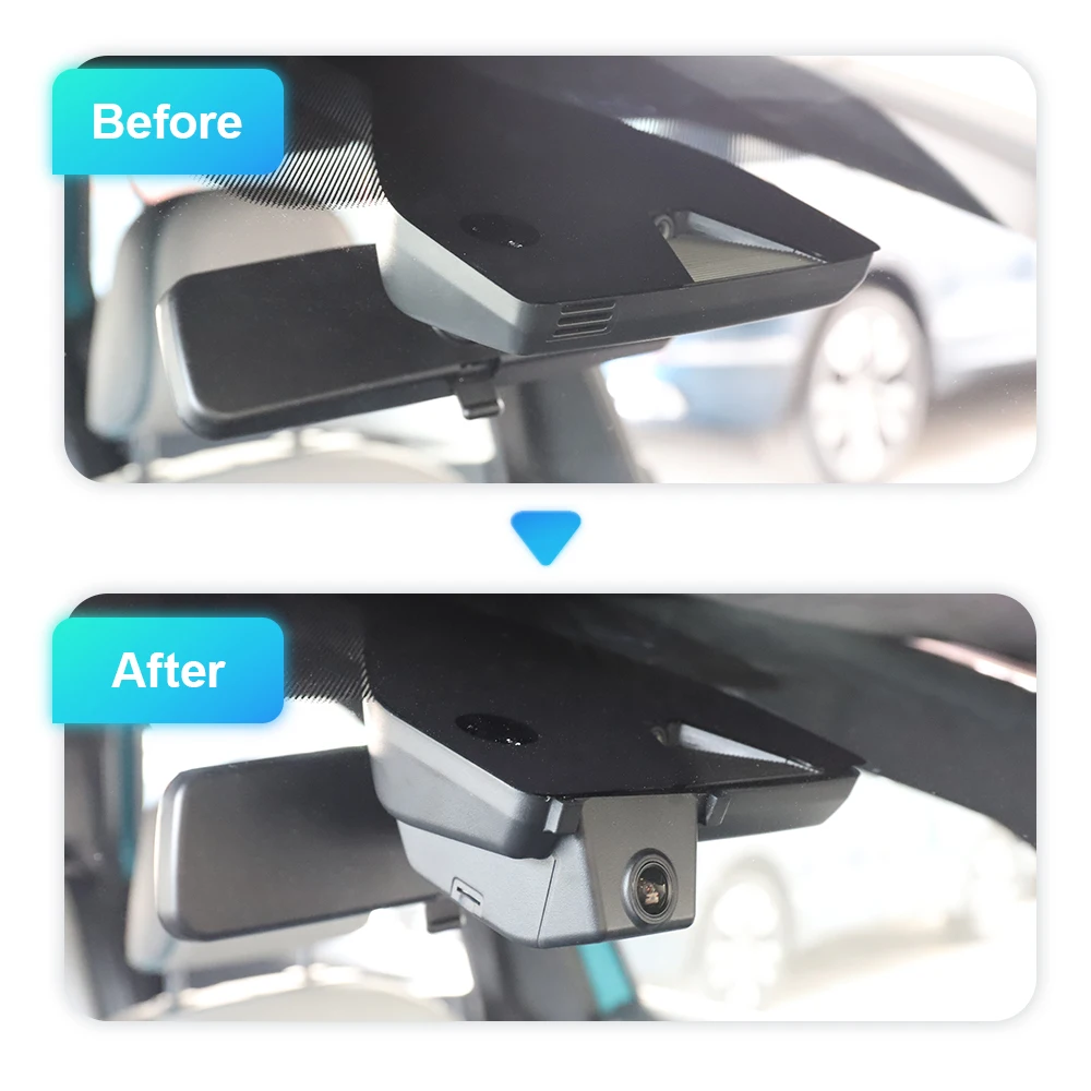 Car Dash Camera for Volkswagen ID.3 2020 - 2026, ARB Dash Cam 4K for VW ID3, for Cupra Born, WIFI Connection