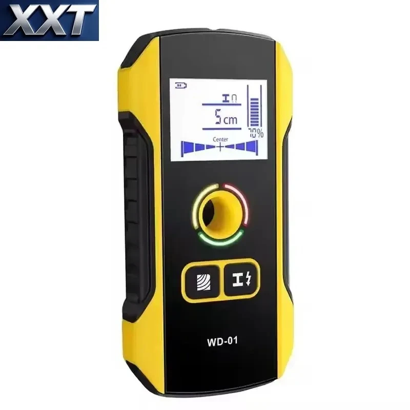XXT Wd-01 Metal Newly Designed Positioning Hole for Ac Live Cable Wires Metal Wood Stud Find Wall Scanner