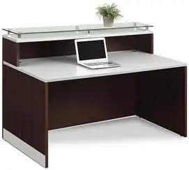 Modern Reception Desk with Counter - 63