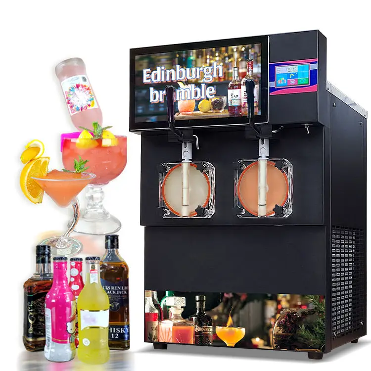 

Automatic Slush Machine Commercial Slush Frozen Drink for Vending Indoor Wholesale Slush Machine