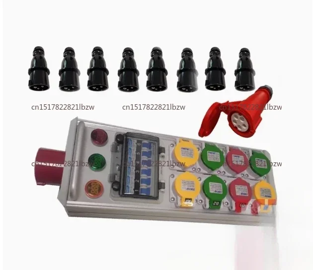 8-way Power Box, Fuge Power Box, Stage Lighting,  LED, Large Screen Lighting, Audio, and Stage Power Distribution