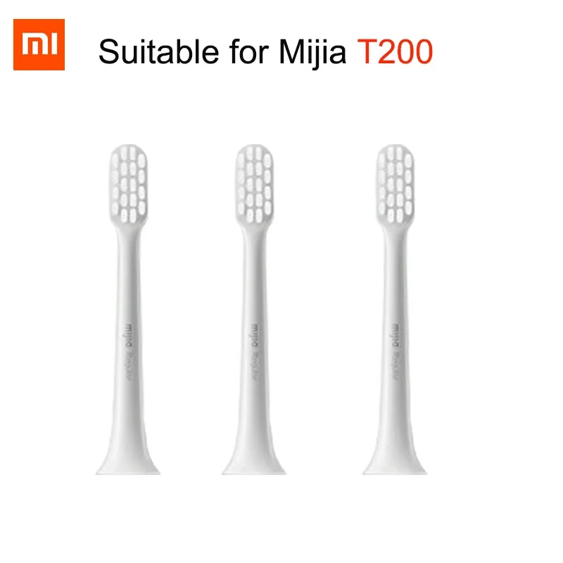 Original XIAOMI MIJIA Sonic Electric Toothbrush Head Replacement Brush Heads for T100 T200 T200C T300  T301 T302  T500  T700