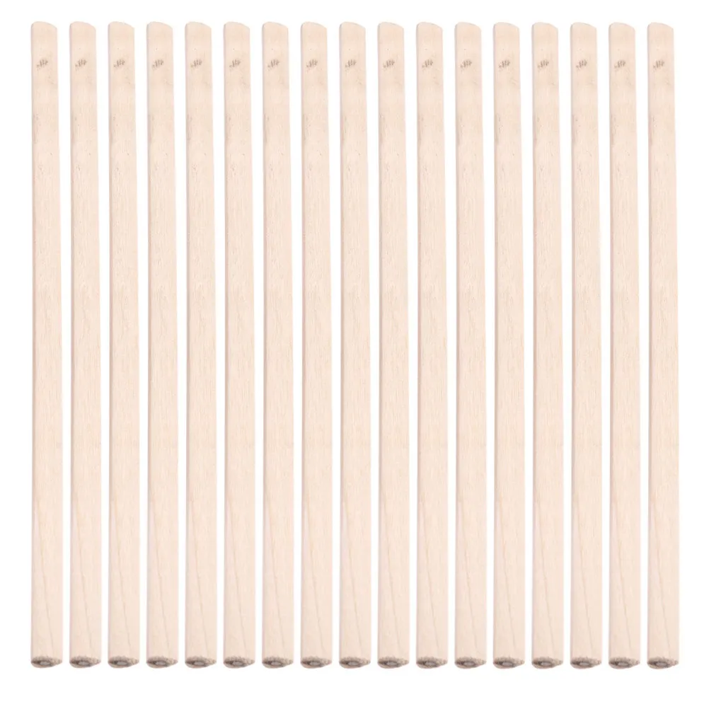 50Pcs Triangular Wooden Pencils Premium Light Weight Strong Tip Non Deformable for Painting Sketching Calligraphy Art
