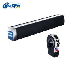 12V Motorcycle Scooter Tricycle Rectangle Audio motorcycle  Handlebar  Switch Rechargeable BluetoothFM Audio