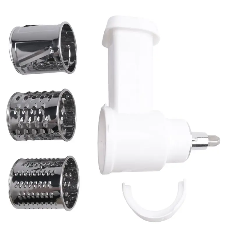 A36T-Vegetable Slicer Shredder Cheese Grater For Kitchenaid Stand Mixer Attachment Slicing Shredding Accessories