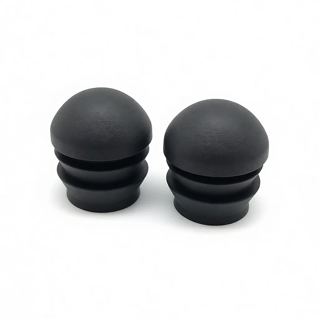 Dome Shape Tube Plug Plastic End Caps For Pipe Sealing Protection Diameter Adjustable Round Tubing Connector Insert