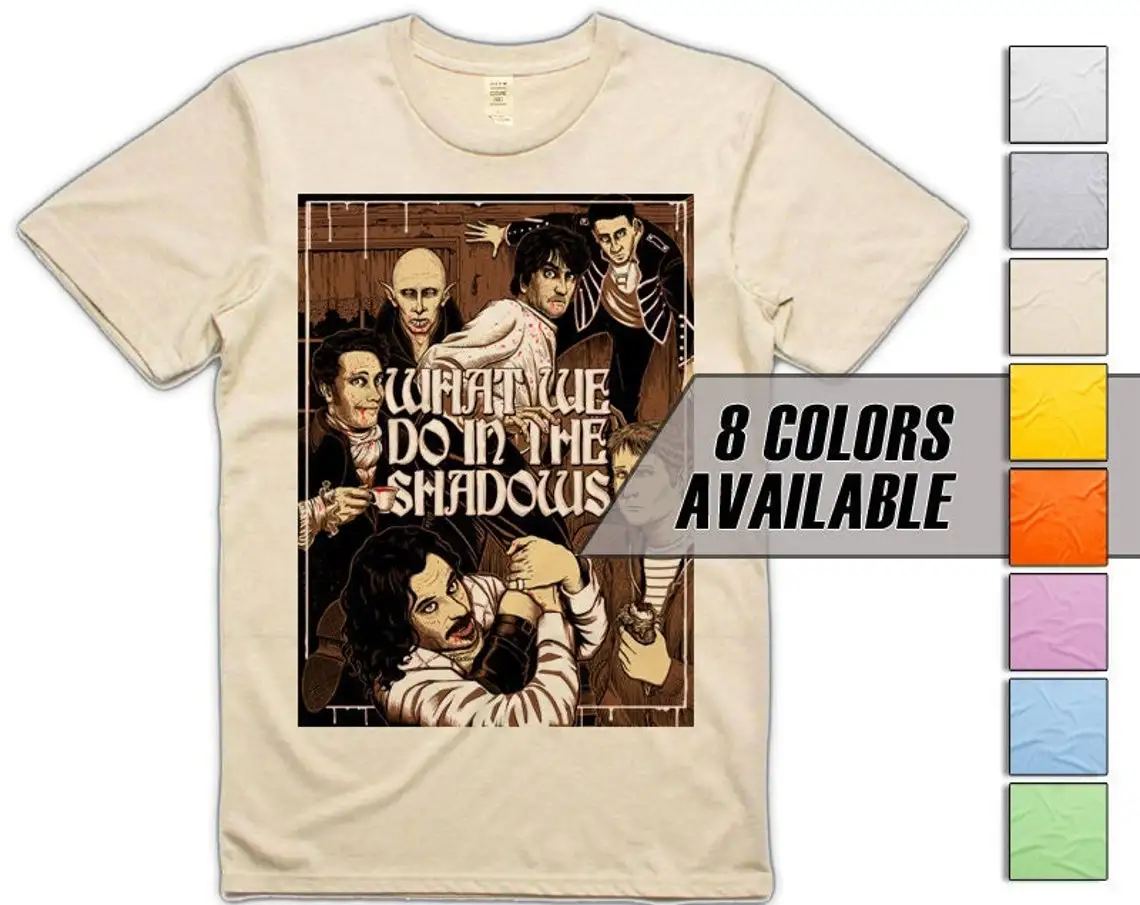 What We Do in the Shadows V8 Men's T Shirt all sizes S-5XL 8 Colors available