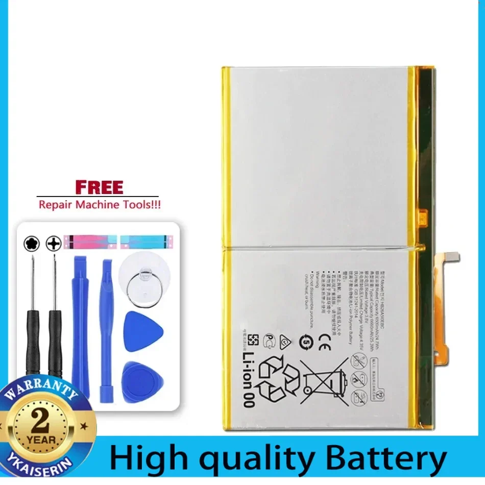 

For Huawei Mediapad M3 Lite 10 Battery BAH-W09/BAH-L09/BAH-L01/HDN-W09/ Mediapad M2 10 Battery M2-A01W/M2-A02L HB26A510EBC