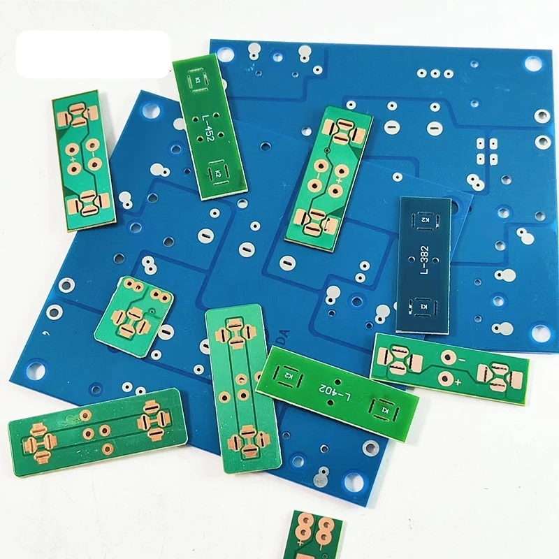1pcs Speaker junction box circuit board female socket card dragon small square seat 4-core two-way PCB board