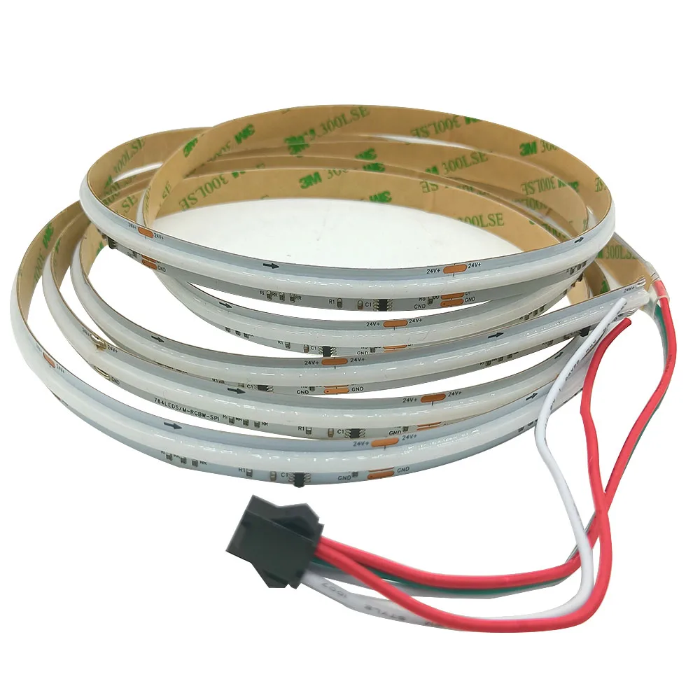 RGBWC COB 840leds/M RGBCCT High Density Flex LED Tape Light Dimmable FOB Linear Ribbon 24V 0.5m-5m