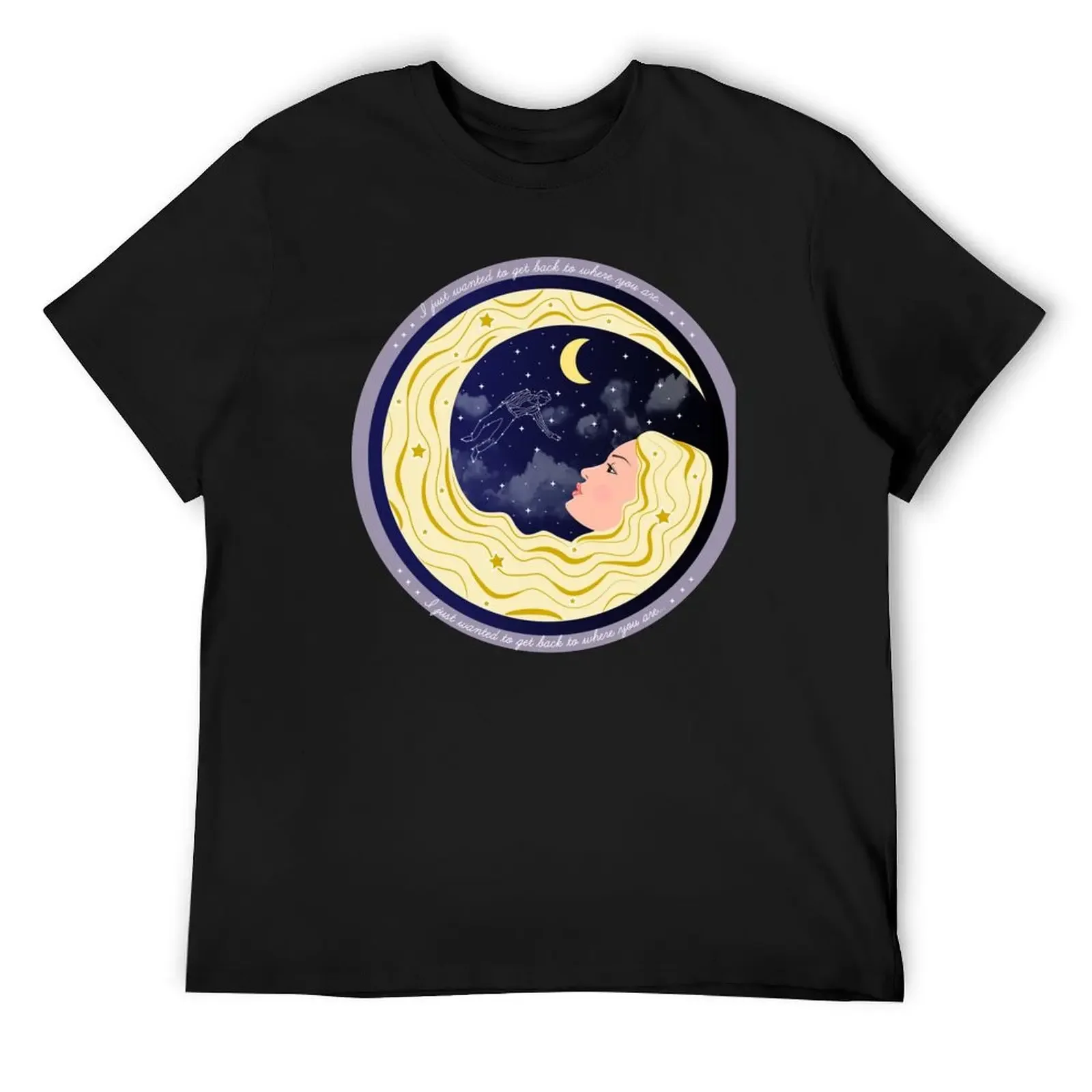 

I just wanted to get back to where you are My Own Soul_s Warning Print T-Shirt summer tops plain mens champion t shirts