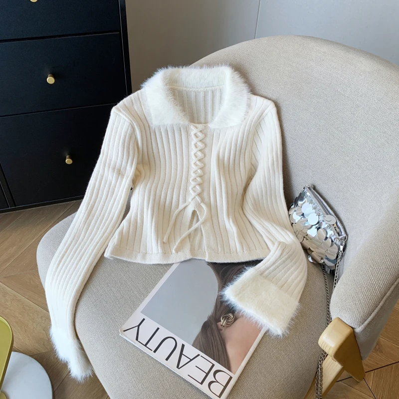 

Sweaters Jumpers Cardigans Womens Cropped Y2K Fine Loose Shell Button Fair Isle Punk Christmas Holiday Season Festive Sexy Sport