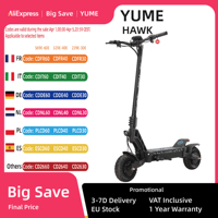 YUME HAWK Electric Scooter 10x3.15\