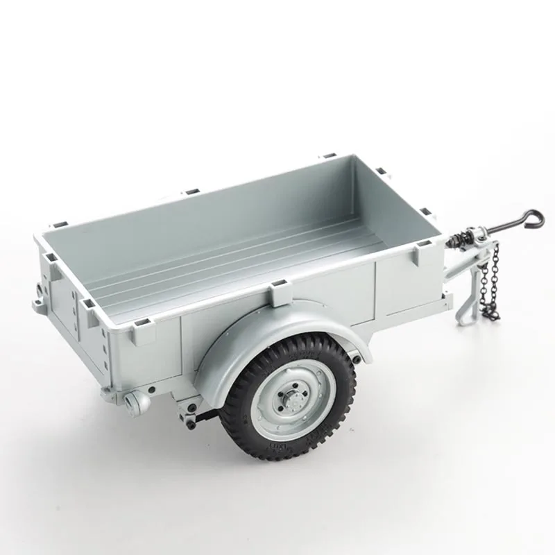 FMS C3306-C3311 RC Utility Trailer Fit 1/12 1/18 RC Crawler Realistic Cargo Hauling Trailer Upgrade Parts view 4