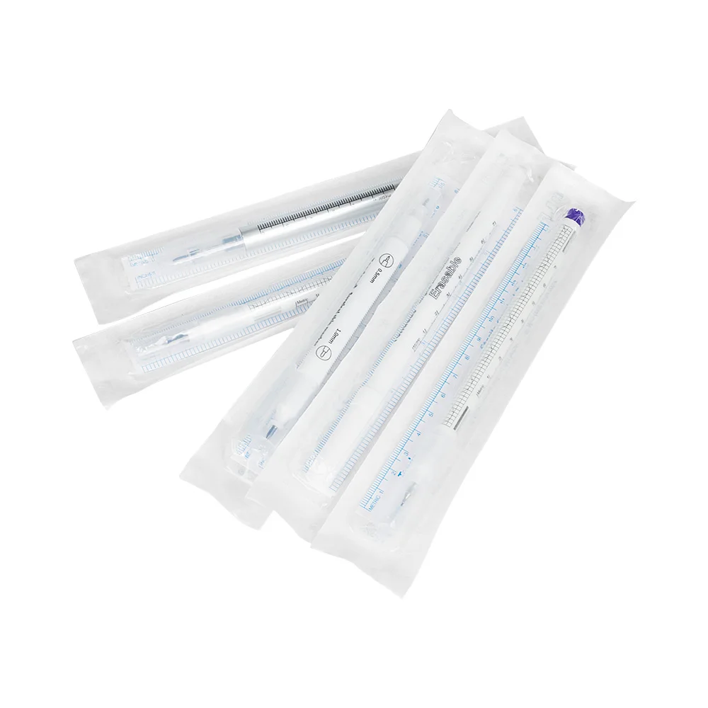 Regla de medición estéril de grado médico, marcador de piel, juego de rotuladores para Microblading, maquillaje, suministros de tatuaje, rotulador