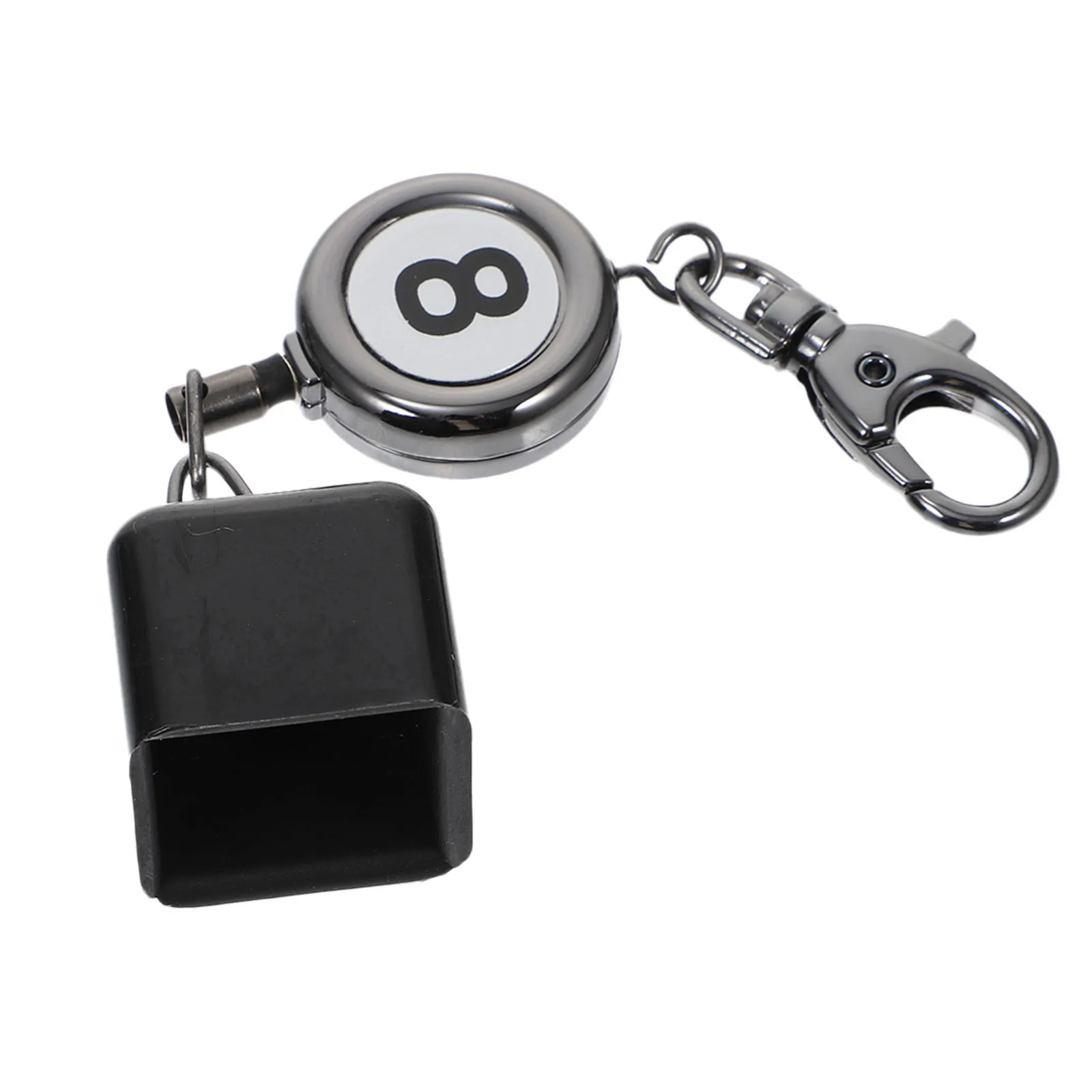 Suporte de giz de piscina portátil design retrátil leve e durável para uso profissional de bilhar suporte de giz de piscina