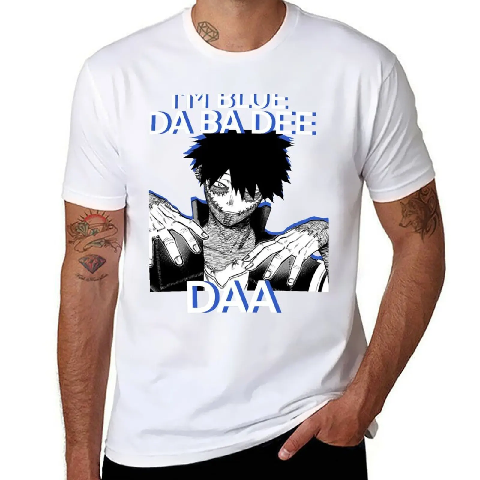 

I’m blue da ba dee Dabi daa T-Shirt cotton t shirts high quality man t shirt graphic T-Shirt