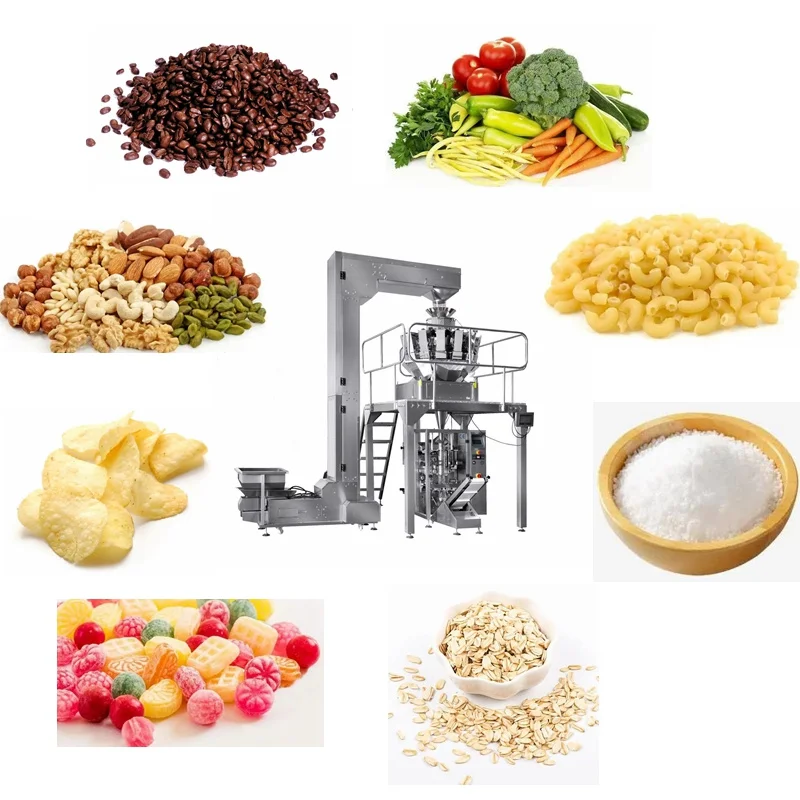 Vertical Packaging Machine Quick Film Change Structure for Potato Chip Packing Machine for Crisp Snack Production Line