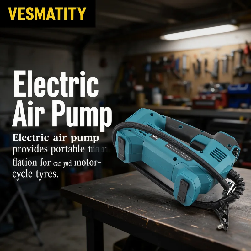 Pompe à air électrique sans fi - Cordless Air Pump 20V Battery avis et prix