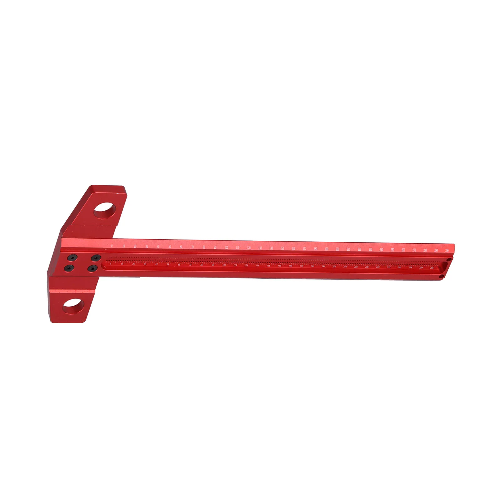 T Right Angle Ruler T Type  Ruler Right Angle Scribe Aluminum Marking Gauge for Glass Woodworking T Type Measuring Tool
