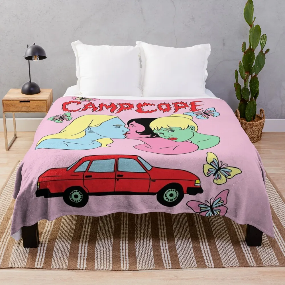 Camp Cope - Australian Tour music poster. Original art poster for the awesome Aussie punk rock / alternative rock  Throw Blanket