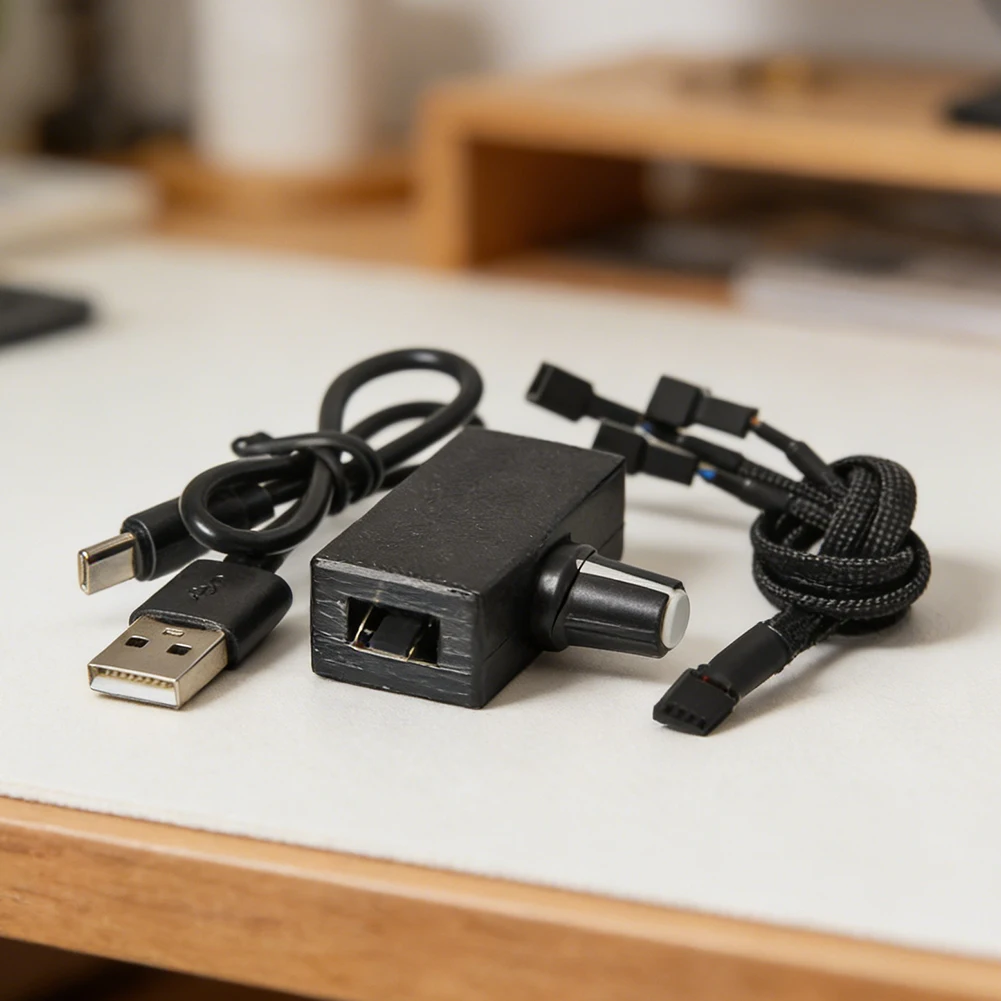 

Комплект адаптеров-кабелей для регулятора скорости (1 шт.) для PWM-регуляторов низкого напряжения, малых 4-контактных B3 4-проводных вентиляторов, для контроля скорости электроинструментов