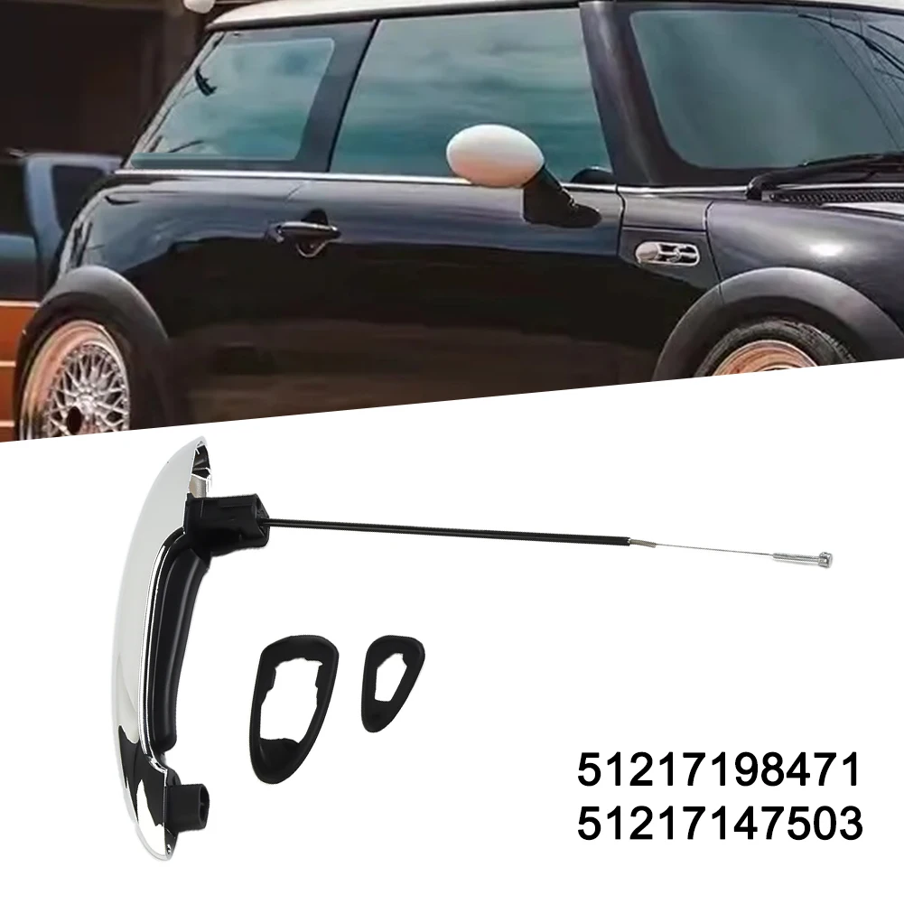 

Premium Front Right Door Handle For For For For BMW For Mini For Cooper R50R59 Plastic Material Direct Fitment
